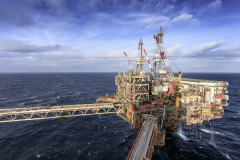 Apache North Sea - Beryl Alpha Platform. Scotland UK